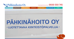 Desktop Screenshot of pahkinahoito.fi